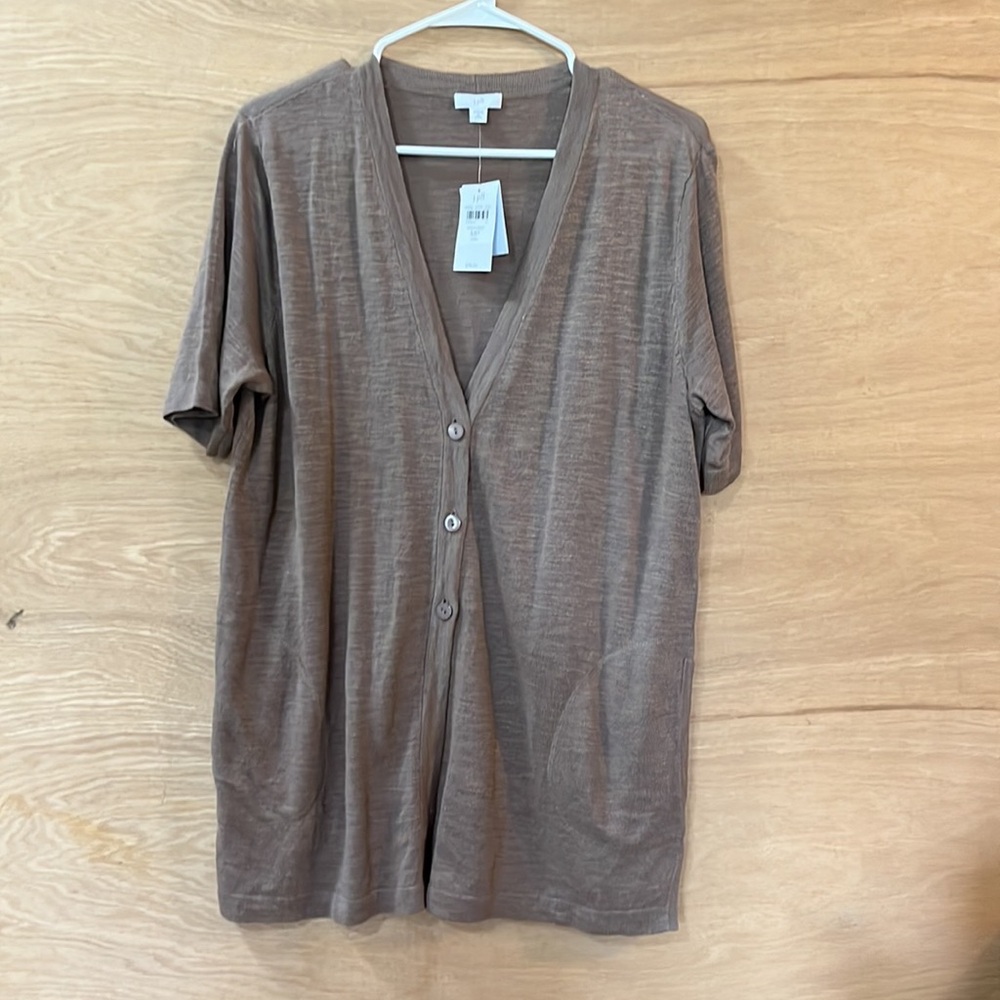 NWT J. Jill short-sleeve cardigan